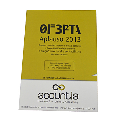 Folheto Acountia