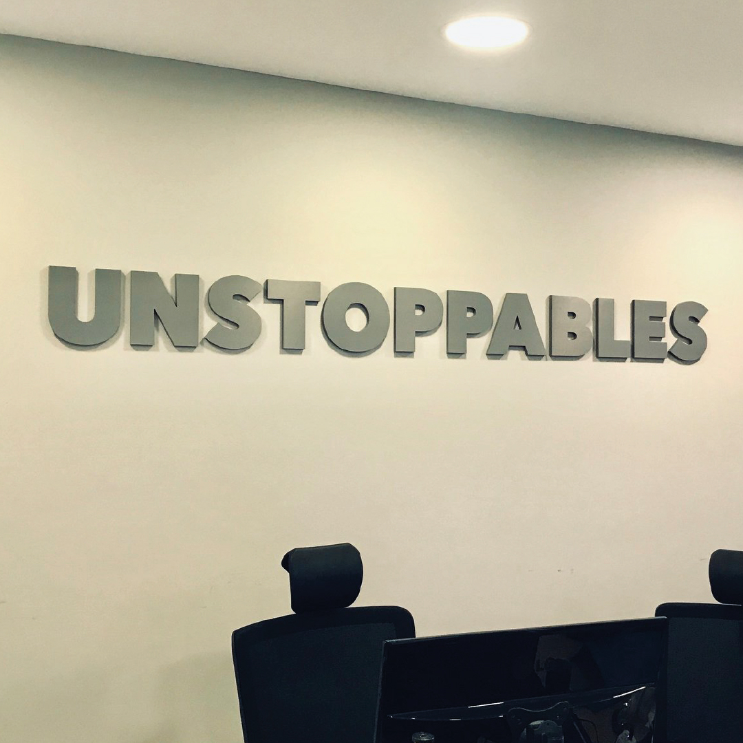 letras em PVC